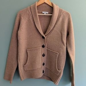 Madewell collared wool cardigan